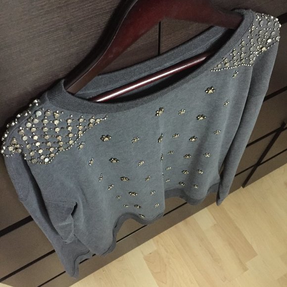 Marc Cain 100% Cotton Embellished Sweater NWOT - Picture 4 of 7